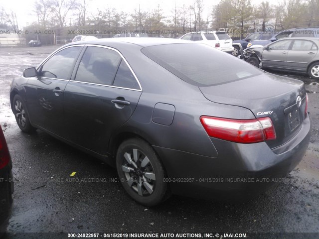 4T1BE46K48U763617 - 2008 TOYOTA CAMRY CE/LE/XLE/SE GRAY photo 3