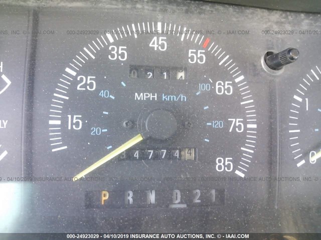 1FTHF36M3KNA83720 - 1989 FORD F350 BLUE photo 7