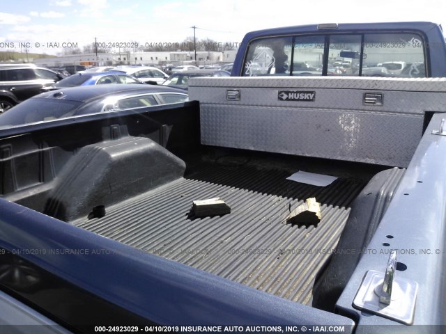 1FTHF36M3KNA83720 - 1989 FORD F350 BLUE photo 8