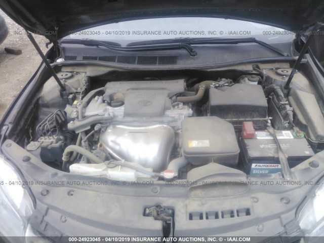 4T1BF1FK6GU240951 - 2016 TOYOTA CAMRY LE/XLE/SE/XSE 深蓝色 照片 10