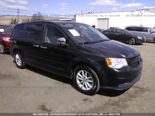 2C4RDGCG0FR548690 - 2015 DODGE GRAND CARAVAN SXT BLACK photo 1