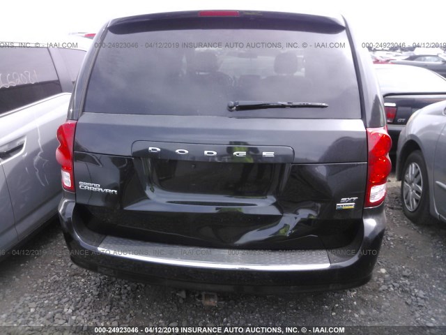 2C4RDGCG0FR548690 - 2015 DODGE GRAND CARAVAN SXT BLACK photo 6