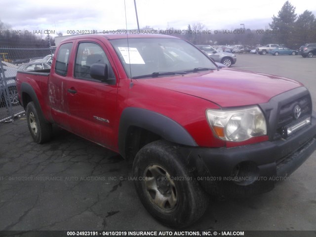 5TEUU42N25Z099319 - 2005 TOYOTA TACOMA ACCESS CAB წითელი ფოტო 1