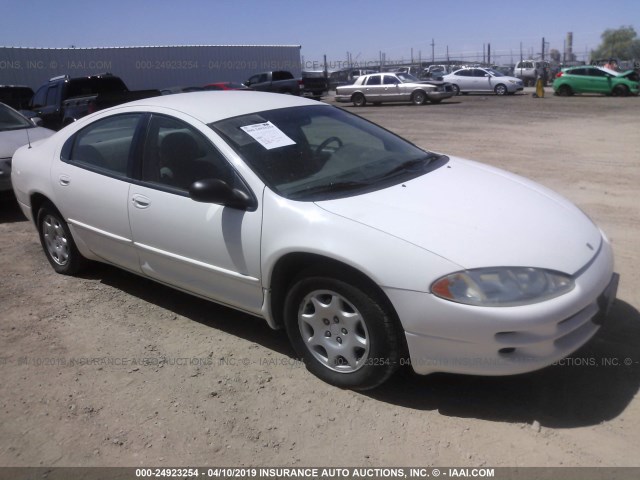 2B3HD46R02H282046 - 2002 DODGE INTREPID SE WHITE photo 1