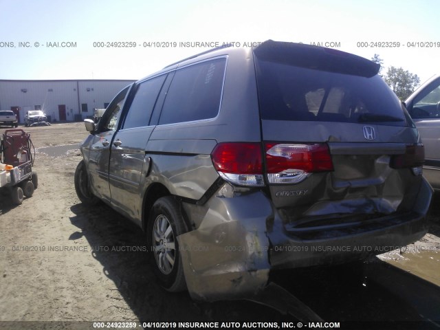 5FNRL38638B408627 - 2008 HONDA ODYSSEY EXL BEIGE photo 3