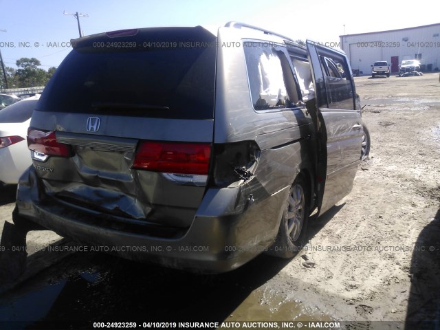 5FNRL38638B408627 - 2008 HONDA ODYSSEY EXL BEIGE photo 4