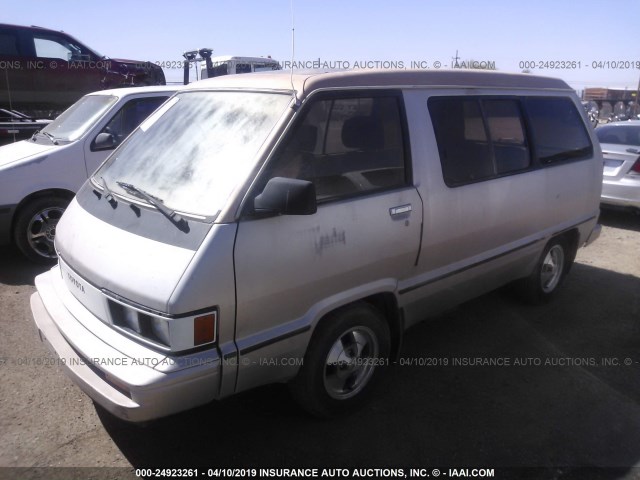 JT3YR26V4E5021438 - 1984 TOYOTA VAN WAGON LE GOLD photo 2