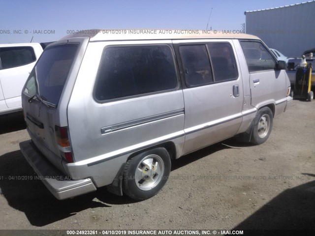 JT3YR26V4E5021438 - 1984 TOYOTA VAN WAGON LE GOLD photo 4