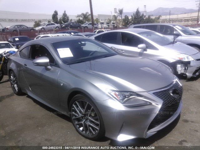 JTHHA5BC8H5005111 - 2017 LEXUS RC 200T SILVER photo 1