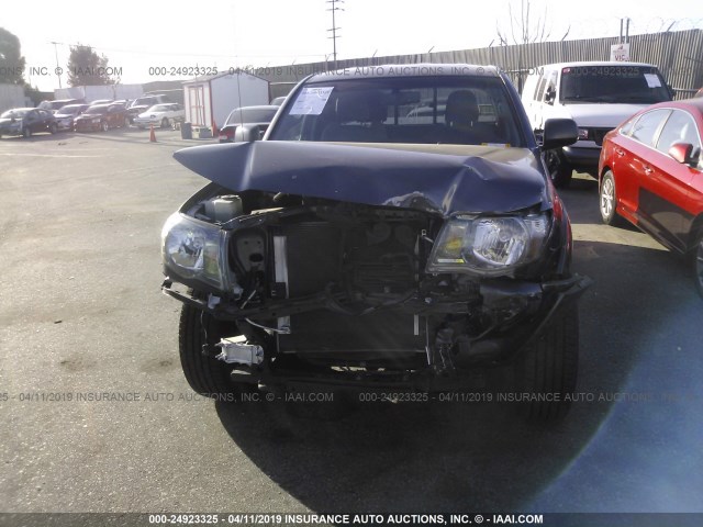 5TFTU4GN7BX006446 - 2011 TOYOTA TACOMA PRERUNNER ACCESS CAB GRAY photo 6