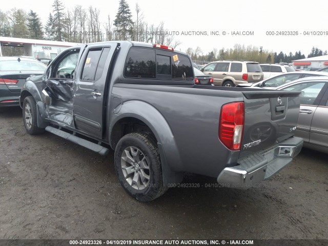 1N6AD0EV3KN737323 - 2019 NISSAN FRONTIER S/SV/SL/PRO-4X GRAY photo 3