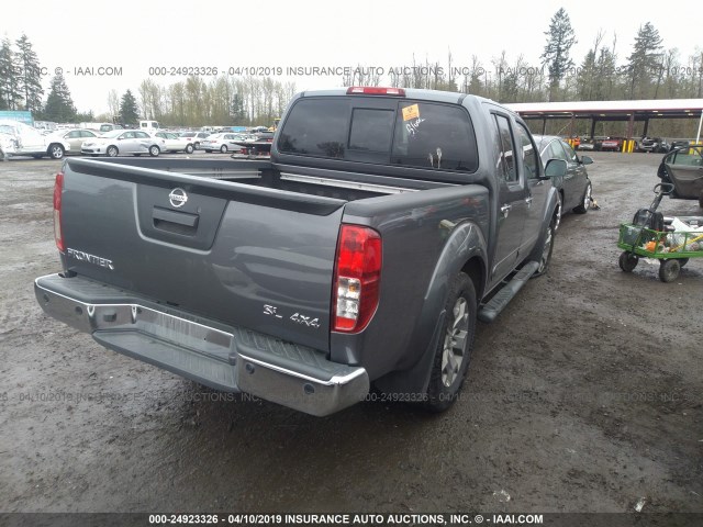 1N6AD0EV3KN737323 - 2019 NISSAN FRONTIER S/SV/SL/PRO-4X GRAY photo 4