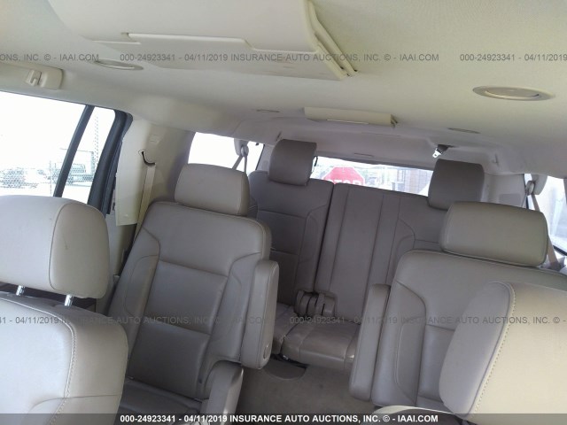 1GNSKJKC3FR621308 - 2015 CHEVROLET SUBURBAN K1500 LT WHITE photo 8