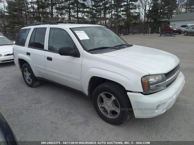 1GNDT13S462335438 - 2006 CHEVROLET TRAILBLAZER LS/LT WHITE photo 1