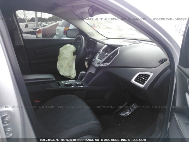 2GKALMEK4F6306734 - 2015 GMC TERRAIN SLE SILVER photo 5