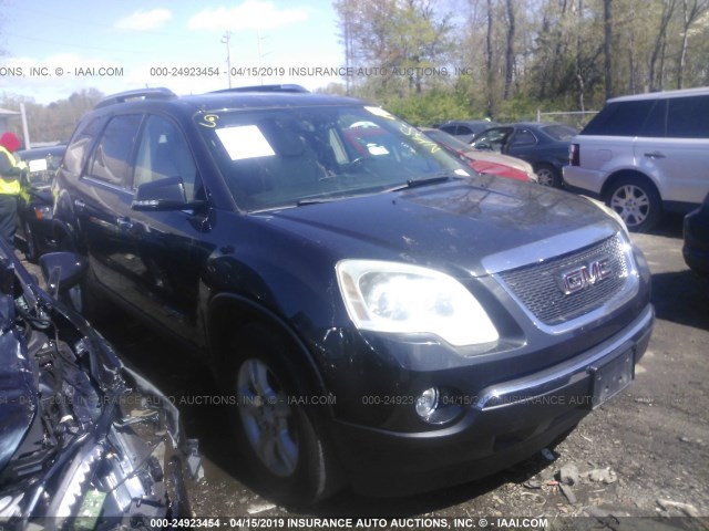 1GKEV23707J142613 - 2007 GMC ACADIA SLT-1 BLACK photo 1