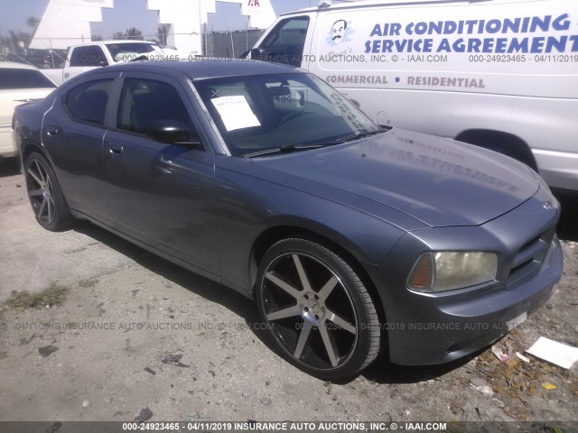 2B3LA43R77H640564 - 2007 DODGE CHARGER SE/SXT SILVER photo 1