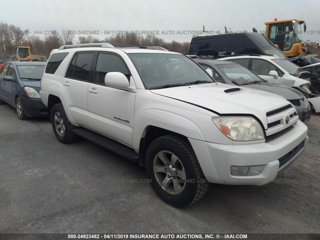 JTEBT14R148010506 - 2004 TOYOTA 4RUNNER SR5/SPORT WHITE photo 1