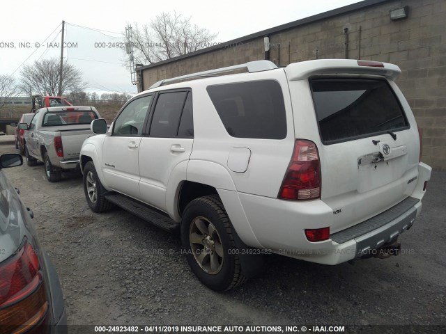 JTEBT14R148010506 - 2004 TOYOTA 4RUNNER SR5/SPORT WHITE photo 3