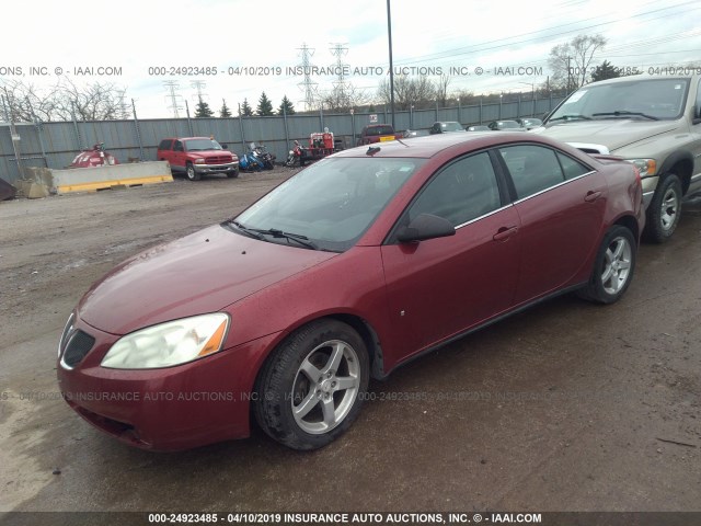 1G2ZH57N194159165 - 2009 PONTIAC G6 GT RED photo 2