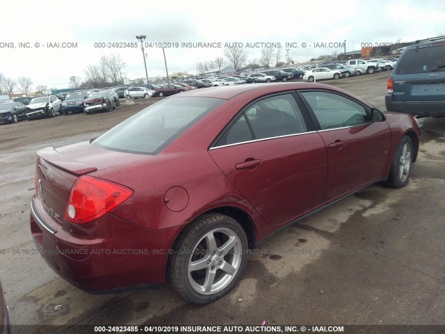 1G2ZH57N194159165 - 2009 PONTIAC G6 GT RED photo 4