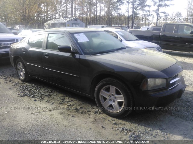 2B3KA43G37H787572 - 2007 DODGE CHARGER SE/SXT BLACK photo 1