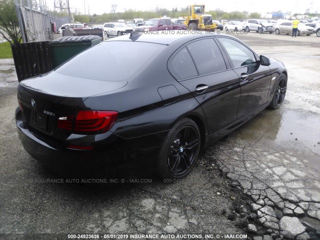 WBAFR9C57DDX80814 - 2013 BMW 550 I BLACK photo 4