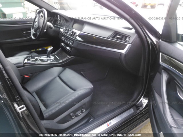 WBAFR9C57DDX80814 - 2013 BMW 550 I BLACK photo 5