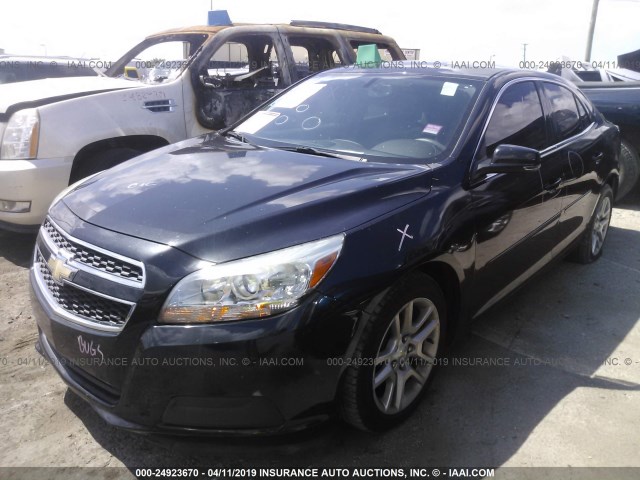 1G11C5SA7DF340157 - 2013 CHEVROLET MALIBU 1LT 黑色 照片 2