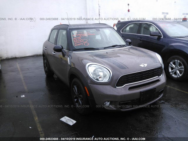 WMWZC3C55CWL83889 - 2012 MINI COOPER S COUNTRYMAN BROWN photo 1