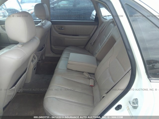 4T1BF28B93U298338 - 2003 TOYOTA AVALON XL/XLS WHITE photo 8