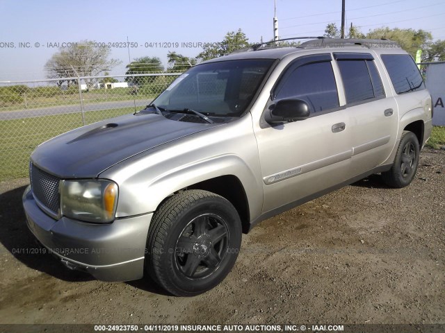 1GNES16S136165126 - 2003 CHEVROLET TRAILBLAZER EXT GRAY photo 2