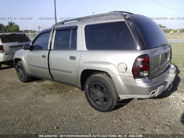 1GNES16S136165126 - 2003 CHEVROLET TRAILBLAZER EXT GRAY photo 3