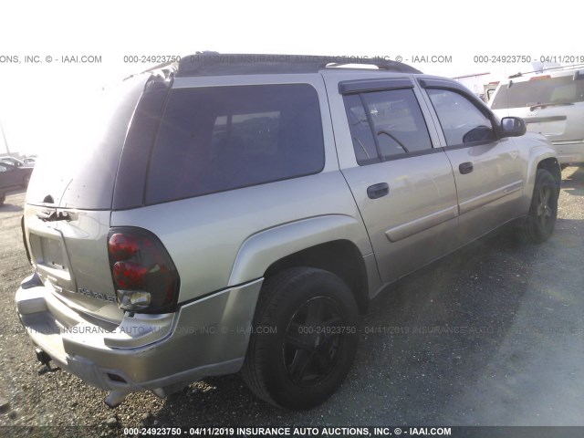 1GNES16S136165126 - 2003 CHEVROLET TRAILBLAZER EXT GRAY photo 4