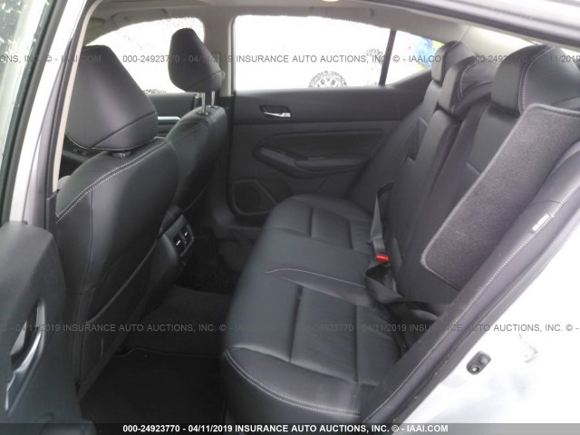 1N4BL4EV8KC207917 - 2019 NISSAN ALTIMA SL SILVER photo 8