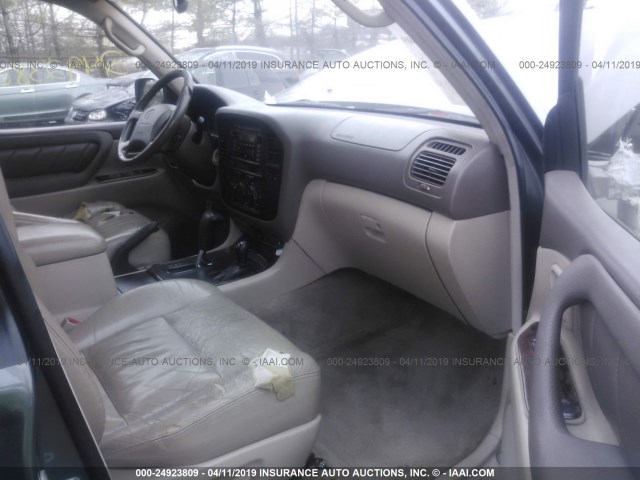 JT3HT05J1Y0117016 - 2000 TOYOTA LAND CRUISER  GRAY photo 5