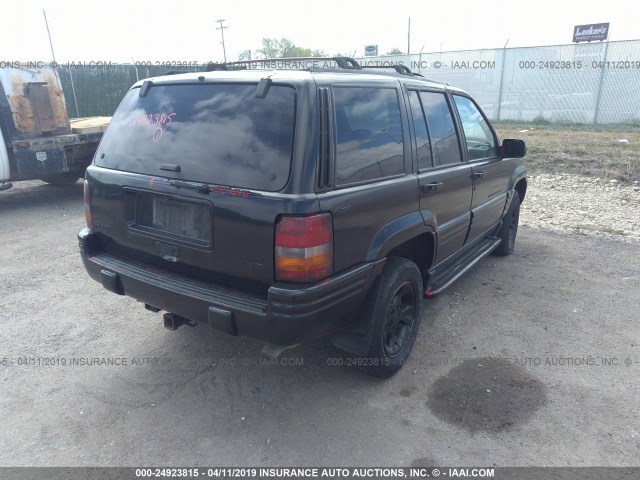 1J4GZ78Y3VC548792 - 1997 JEEP GRAND CHEROKEE LIMITED/ORVIS BLACK photo 4