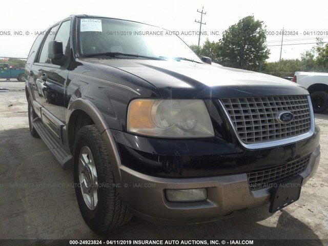 1FMPU17L24LA35681 - 2004 FORD EXPEDITION EDDIE BAUER BLACK photo 1