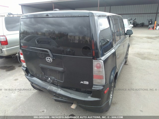 JTLKT324564061190 - 2006 TOYOTA SCION XB 黑色 照片 4