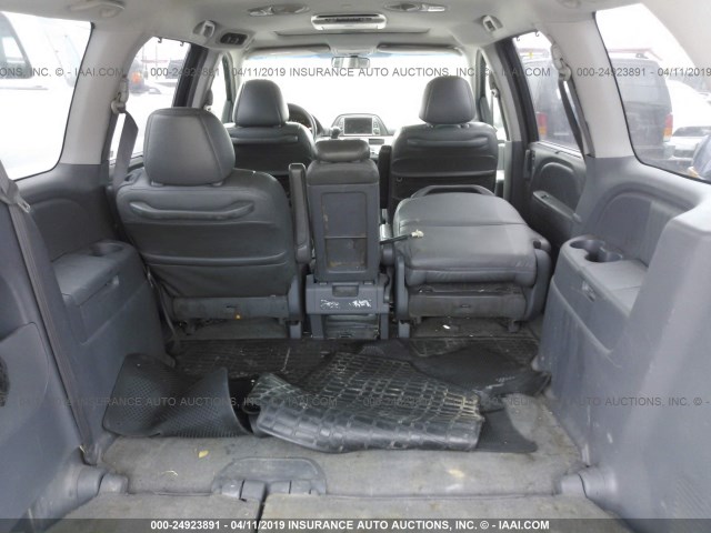 5FNRL38726B064469 - 2006 HONDA ODYSSEY EXL BLUE photo 8