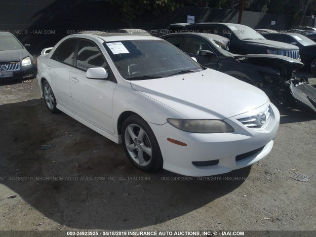 1YVHP80D535M44461 - 2003 MAZDA 6 S WHITE photo 1