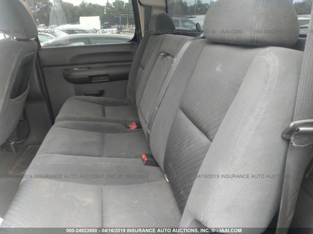 2GCEC13J271548880 - 2007 CHEVROLET SILVERADO C1500 CREW CAB GRAY photo 8