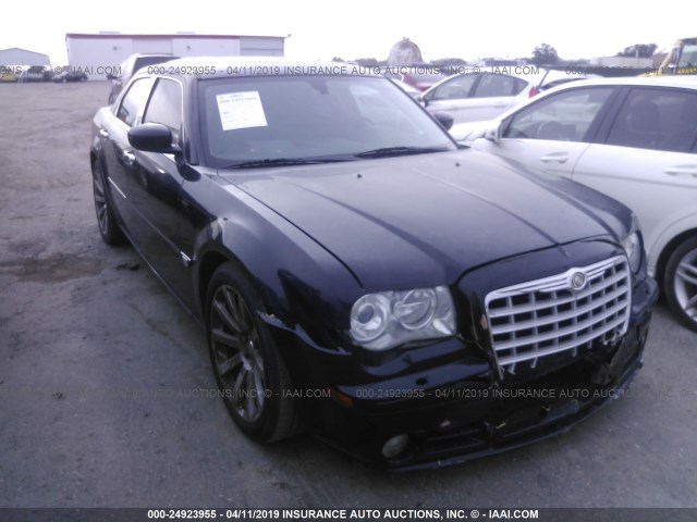 2C3LA73W97H660163 - 2007 CHRYSLER 300C SRT-8 BLACK photo 1