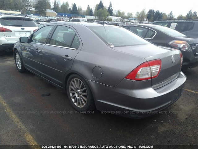 3MEHM08Z17R641807 - 2007 MERCURY MILAN PREMIER GRAY photo 3