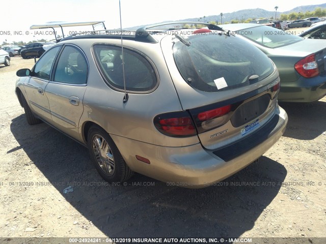 1MEHM59S11A622559 - 2001 MERCURY SABLE LS PREMIUM GOLD photo 3