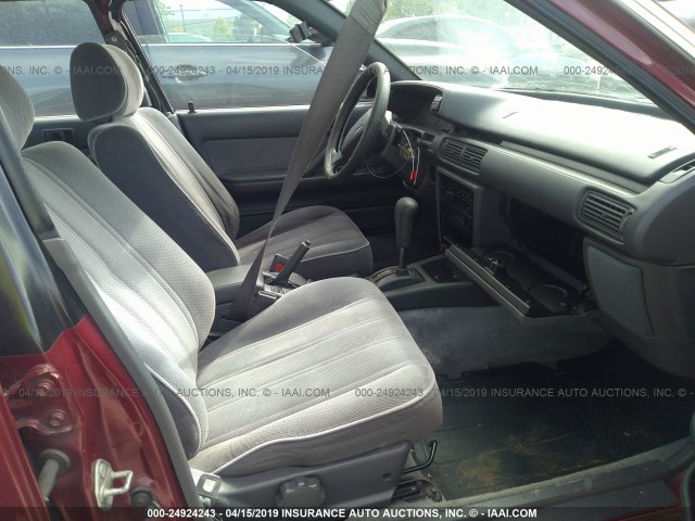 JT2SV21E3M3461108 - 1991 TOYOTA CAMRY DLX 红色 照片 5