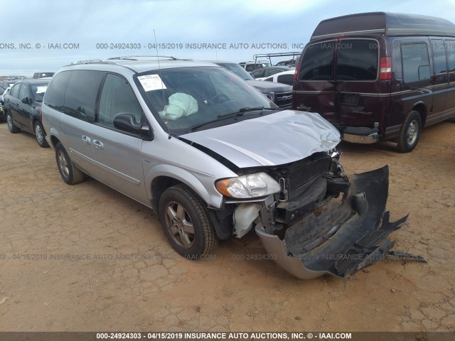 2D4GP44L94R527569 - 2004 DODGE GRAND CARAVAN SXT SILVER photo 1