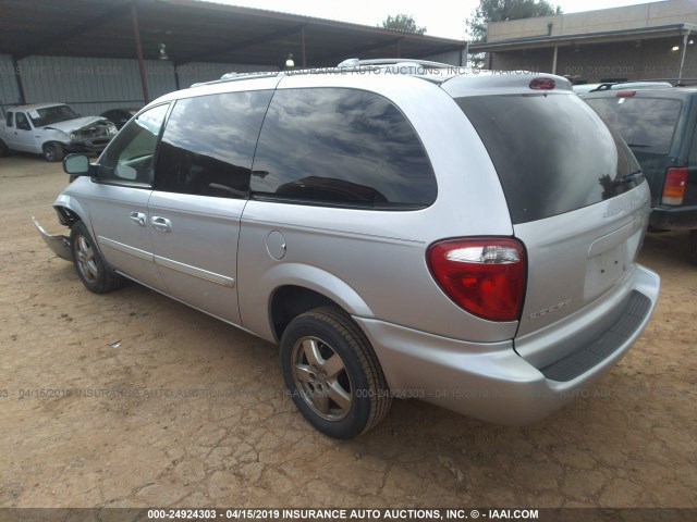 2D4GP44L94R527569 - 2004 DODGE GRAND CARAVAN SXT SILVER photo 3