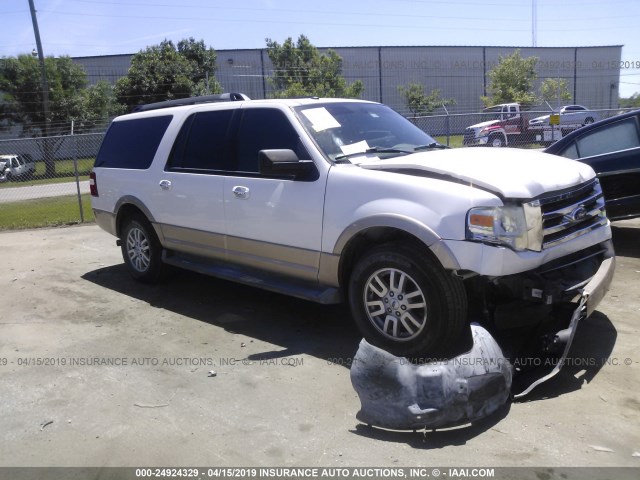 1FMJK1H5XBEF20082 - 2011 FORD EXPEDITION EL XLT/EL KING RANCH WHITE photo 1