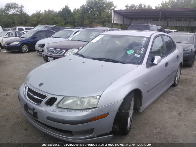 YS3FD49Y841003011 - 2004 SAAB 9-3 ARC SILVER photo 2